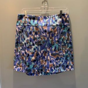 Ann Taylor Watercolor Skirt